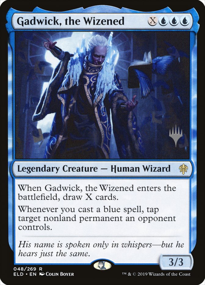 Gadwick, the Wizened (Promo Pack) [Throne of Eldraine Promos] | Jomio and Rueliete's Cards and Comics