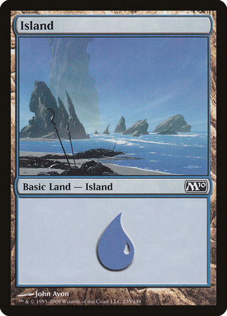 Island (235) [Magic 2010] | Jomio and Rueliete's Cards and Comics