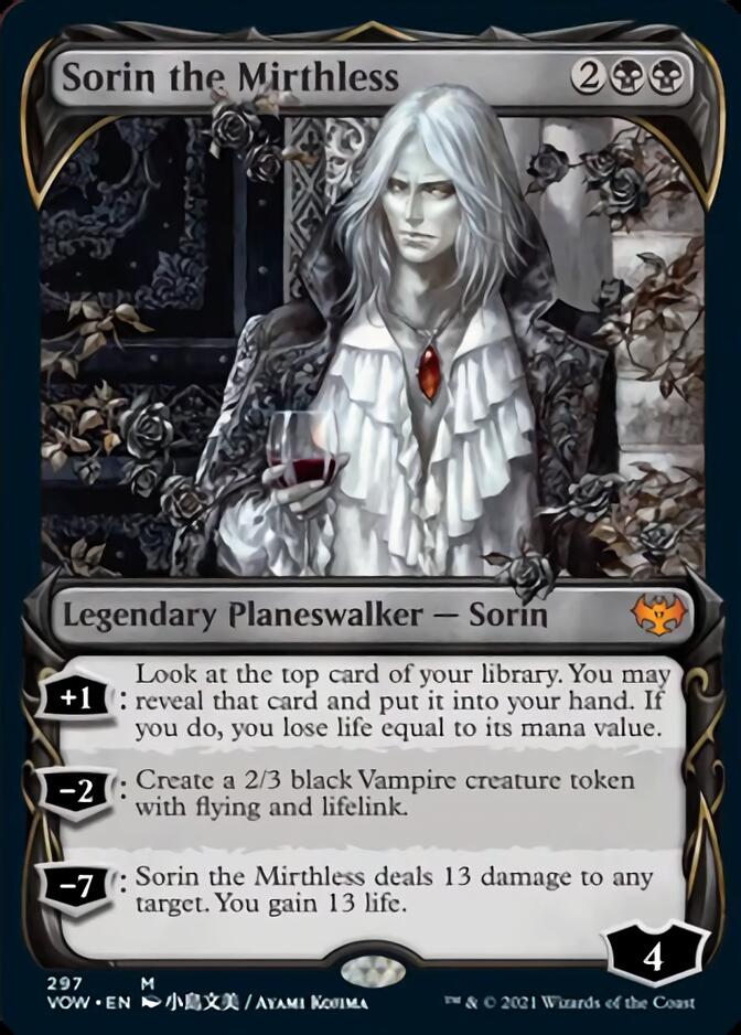 Sorin the Mirthless (Showcase Fang Frame) [Innistrad: Crimson Vow] | Jomio and Rueliete's Cards and Comics