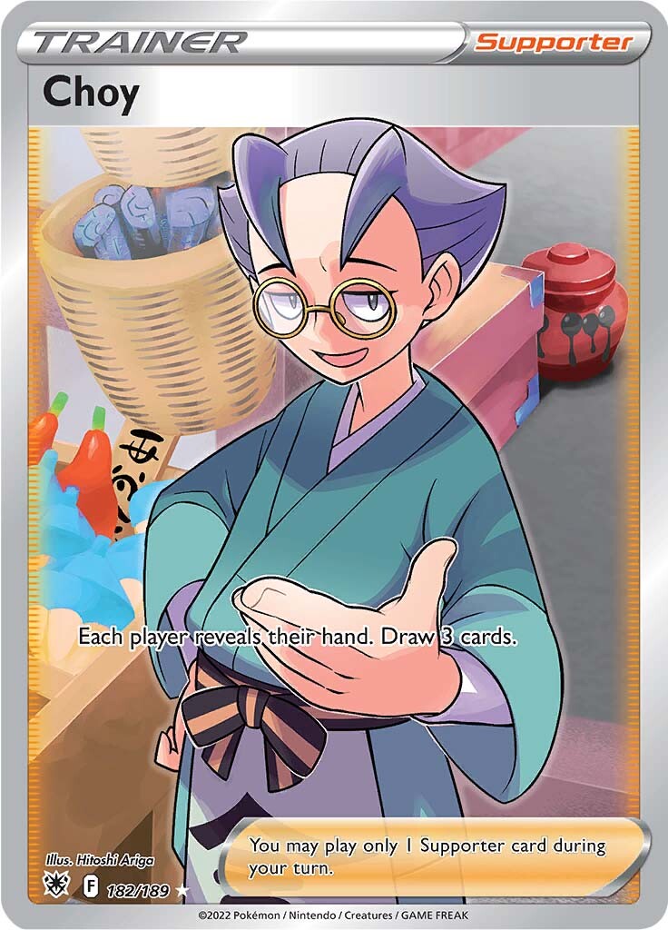 Choy (182/189) [Sword & Shield: Astral Radiance] | Jomio and Rueliete's Cards and Comics