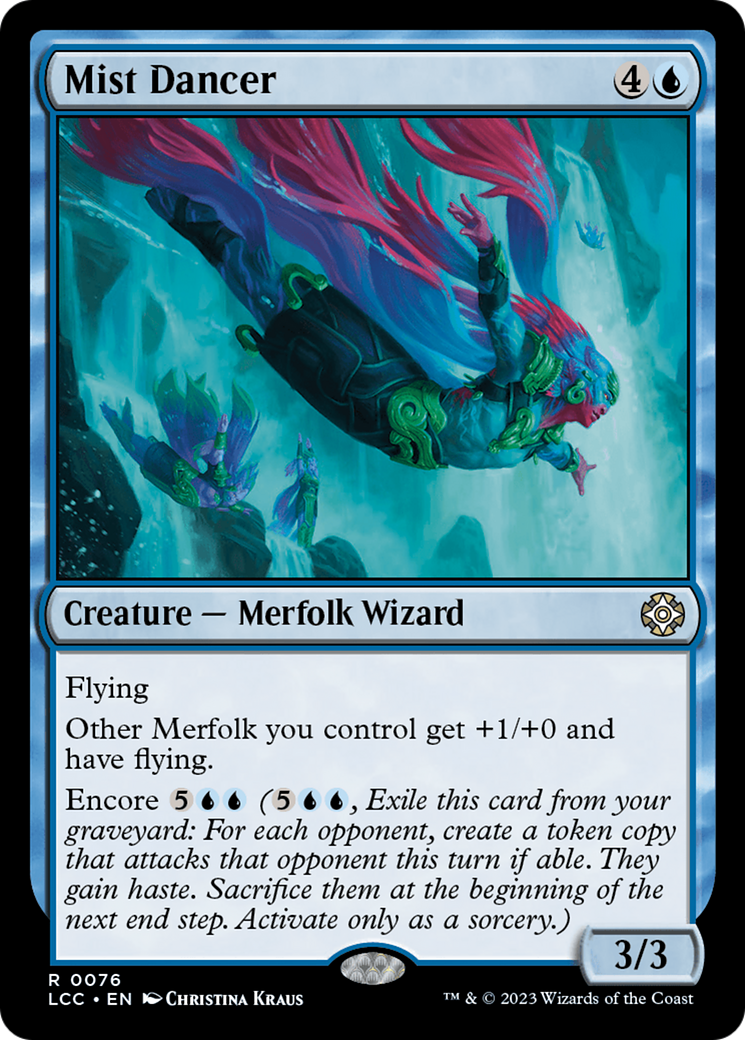 Mist Dancer [The Lost Caverns of Ixalan Commander] | Jomio and Rueliete's Cards and Comics