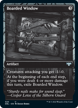 Boarded Window [Innistrad: Double Feature] | Jomio and Rueliete's Cards and Comics