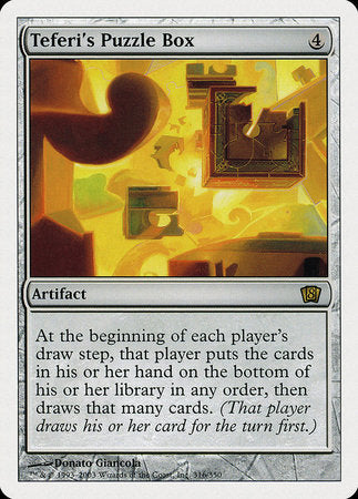 Teferi's Puzzle Box [Eighth Edition] | Jomio and Rueliete's Cards and Comics