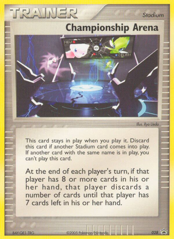 Championship Arena (028) [Nintendo: Black Star Promos] | Jomio and Rueliete's Cards and Comics