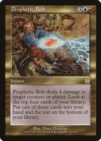 Prophetic Bolt [Apocalypse] | Jomio and Rueliete's Cards and Comics