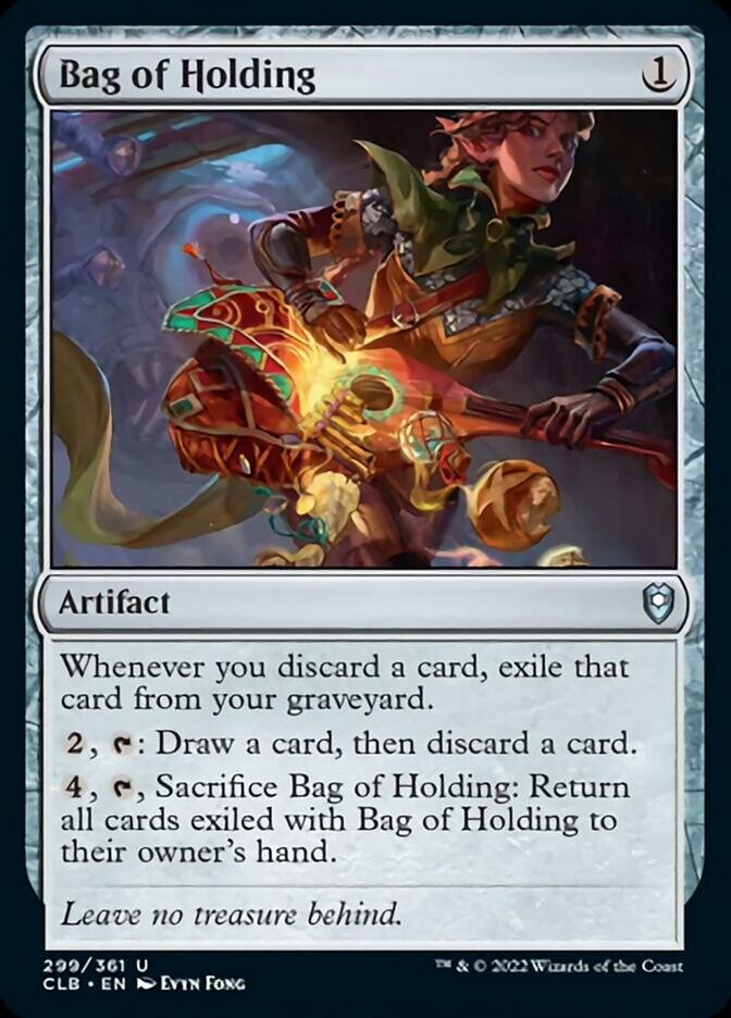 Bag of Holding [Commander Legends: Battle for Baldur's Gate] | Jomio and Rueliete's Cards and Comics