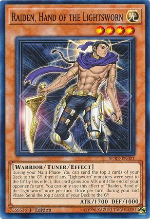 Raiden, Hand of the Lightsworn [SDRR-EN021] Common | Jomio and Rueliete's Cards and Comics