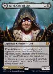 Valki, God of Lies // Tibalt, Cosmic Impostor (Borderless) [Kaldheim] | Jomio and Rueliete's Cards and Comics