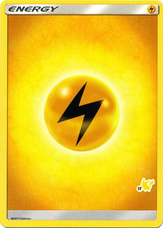Lightning Energy (Pikachu Stamp #17) [Battle Academy 2020] | Jomio and Rueliete's Cards and Comics