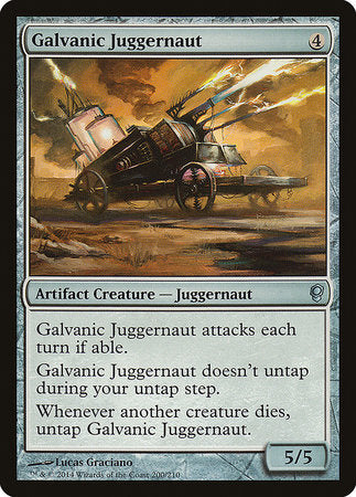 Galvanic Juggernaut [Conspiracy] | Jomio and Rueliete's Cards and Comics