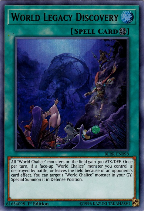World Legacy Discovery [BLRR-EN098] Ultra Rare | Jomio and Rueliete's Cards and Comics