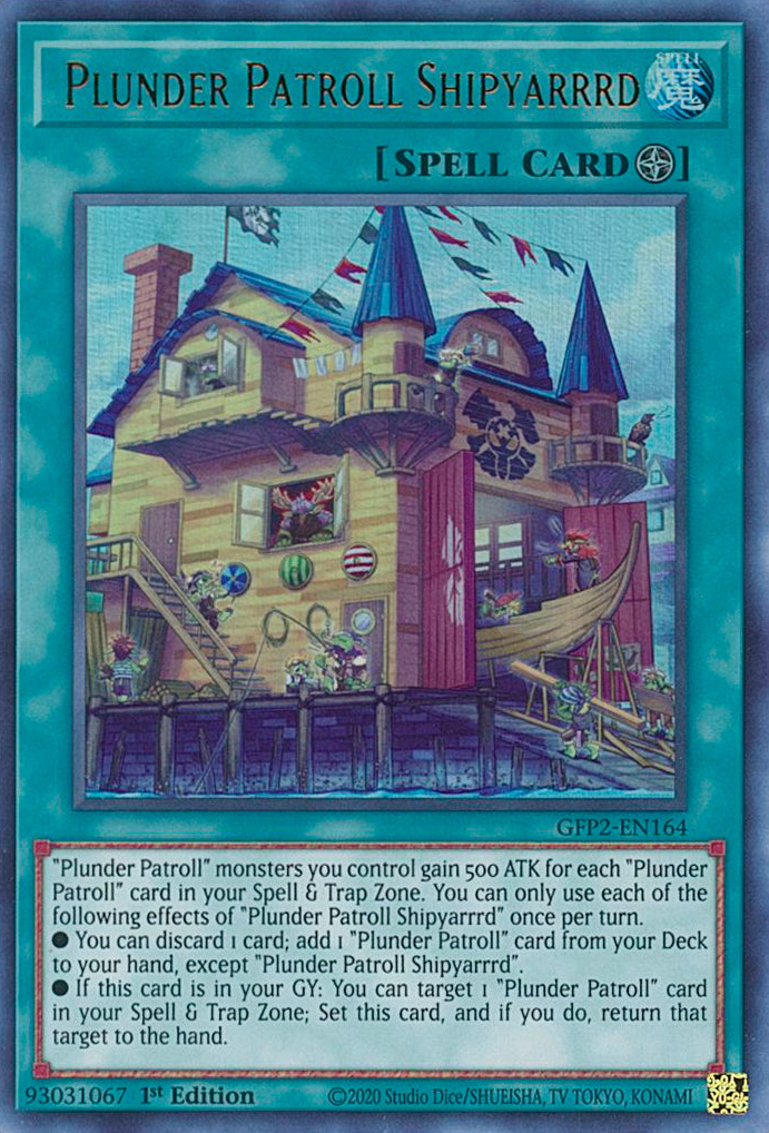 Plunder Patroll Shipyarrrd [GFP2-EN164] Ultra Rare | Jomio and Rueliete's Cards and Comics