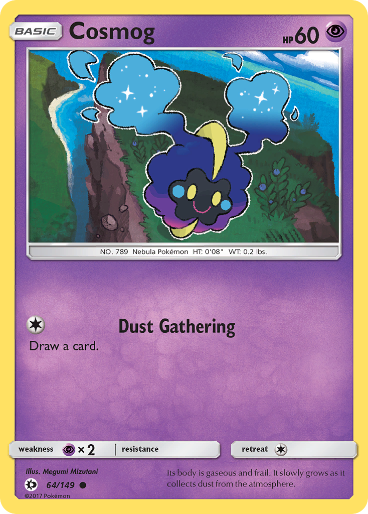 Cosmog (64/149) [Sun & Moon: Base Set] | Jomio and Rueliete's Cards and Comics