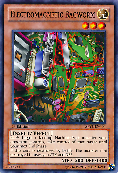 Electromagnetic Bagworm [ABYR-EN090] Common | Jomio and Rueliete's Cards and Comics
