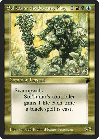 Sol'kanar the Swamp King [Legends] | Jomio and Rueliete's Cards and Comics