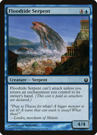 Floodtide Serpent [Born of the Gods] | Jomio and Rueliete's Cards and Comics