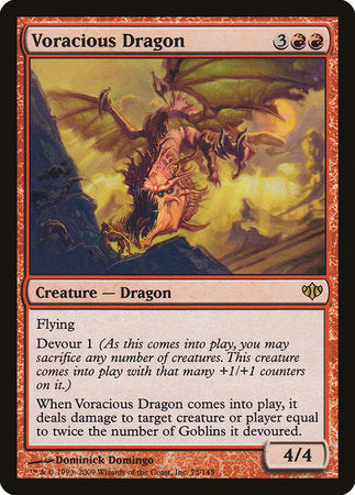 Voracious Dragon [Conflux] | Jomio and Rueliete's Cards and Comics
