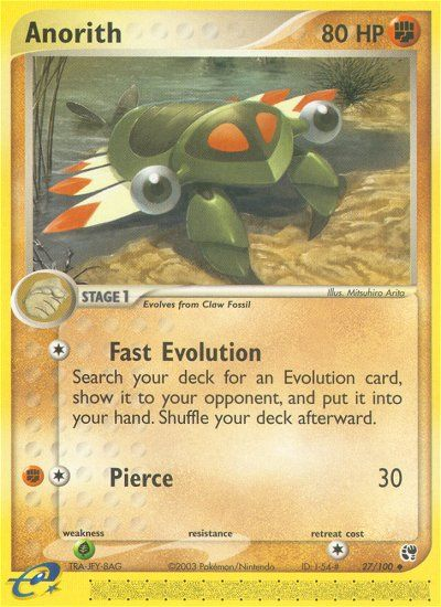 Anorith (27/100) [EX: Sandstorm] | Jomio and Rueliete's Cards and Comics