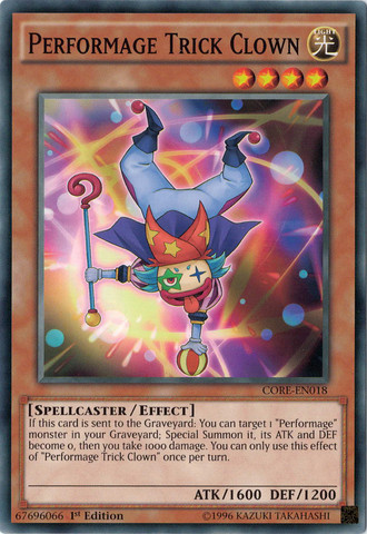 Performage Trick Clown [CORE-EN018] Common | Jomio and Rueliete's Cards and Comics