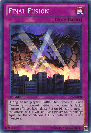 Final Fusion [DRLG-EN018] Super Rare | Jomio and Rueliete's Cards and Comics