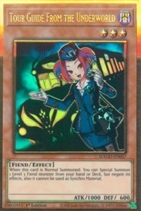 Tour Guide From the Underworld [MAGO-EN007] Gold Rare | Jomio and Rueliete's Cards and Comics