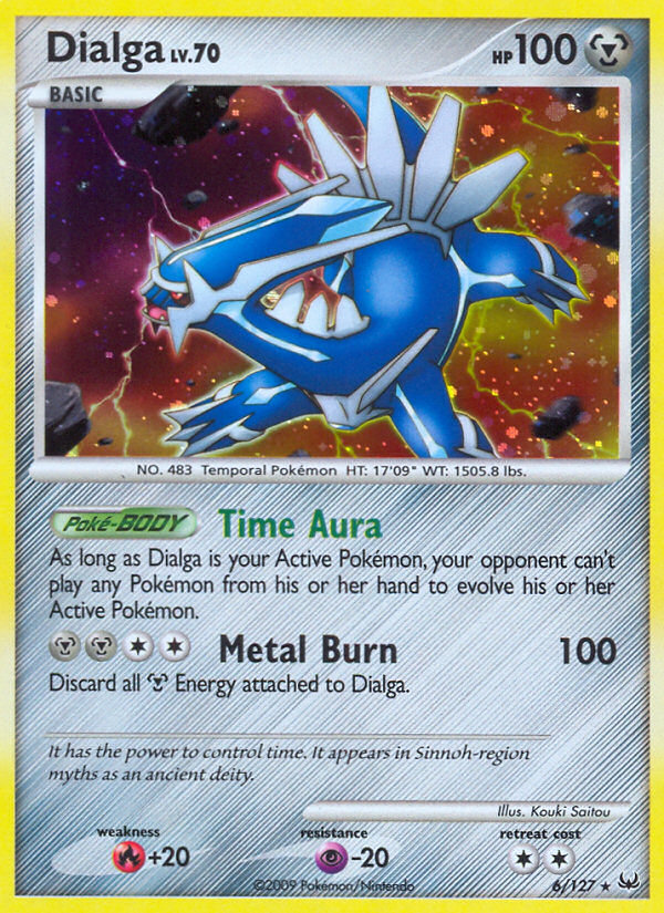 Dialga (6/127) [Platinum: Base Set] | Jomio and Rueliete's Cards and Comics