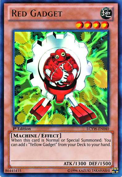 Red Gadget [LCYW-EN040] Ultra Rare | Jomio and Rueliete's Cards and Comics