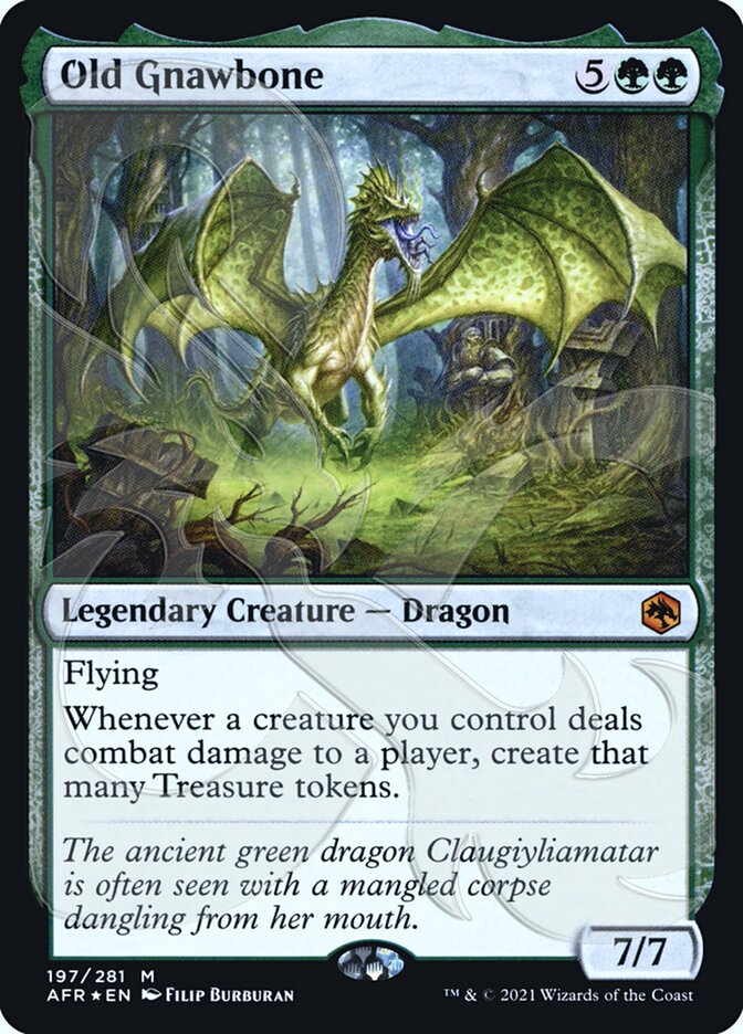 Old Gnawbone (Ampersand Promo) [Dungeons & Dragons: Adventures in the Forgotten Realms Promos] | Jomio and Rueliete's Cards and Comics