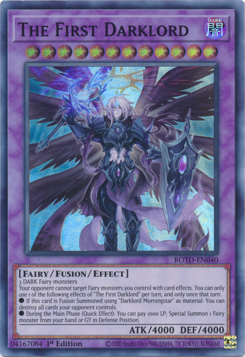 The First Darklord [ROTD-EN040] Super Rare | Jomio and Rueliete's Cards and Comics