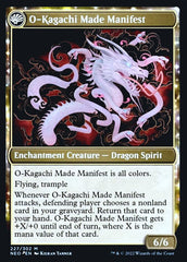 The Kami War // O-Kagachi Made Manifest [Kamigawa: Neon Dynasty Prerelease Promos] | Jomio and Rueliete's Cards and Comics