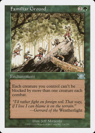 Familiar Ground [Classic Sixth Edition] | Jomio and Rueliete's Cards and Comics