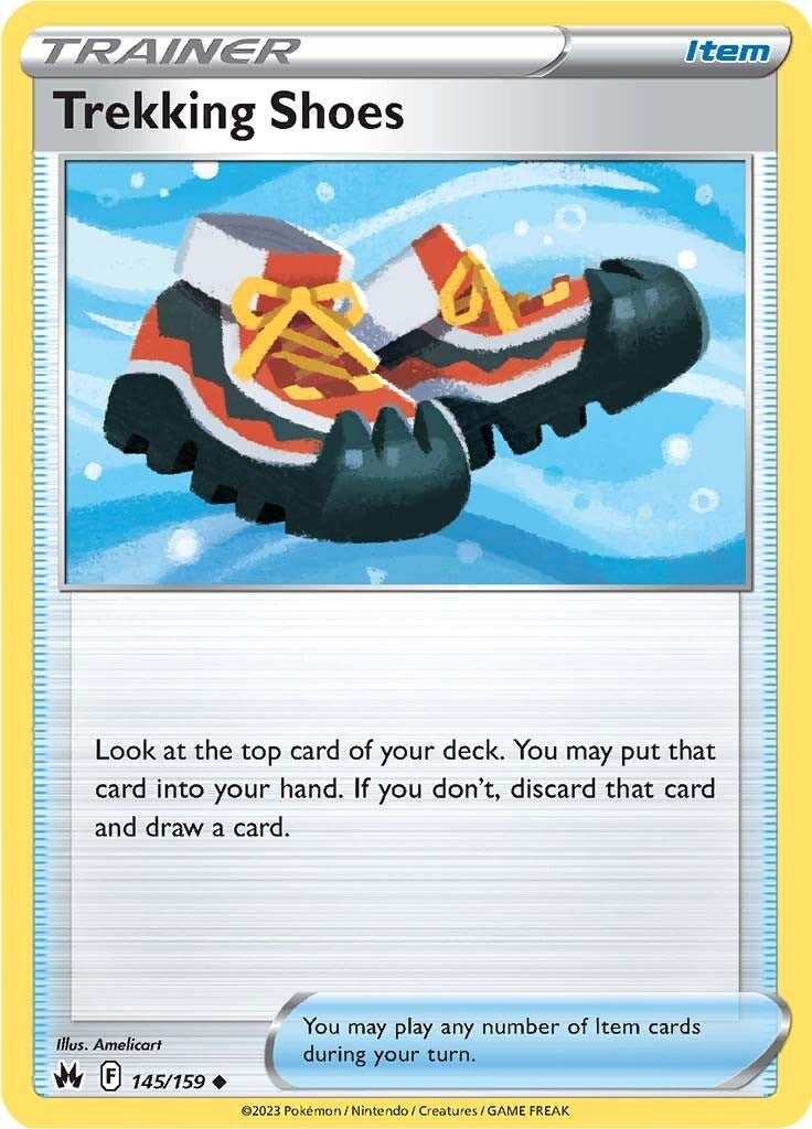 Trekking Shoes (145/159) [Sword & Shield: Crown Zenith] | Jomio and Rueliete's Cards and Comics