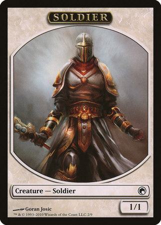 Soldier Token [Scars of Mirrodin Tokens] | Jomio and Rueliete's Cards and Comics