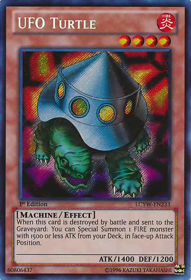 UFO Turtle [LCYW-EN233] Secret Rare | Jomio and Rueliete's Cards and Comics