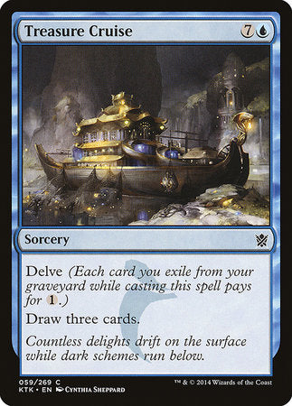 Treasure Cruise [Khans of Tarkir] | Jomio and Rueliete's Cards and Comics