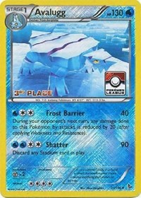 Avalugg (31/106) (League Promo 3rd Place) [XY: Flashfire] | Jomio and Rueliete's Cards and Comics