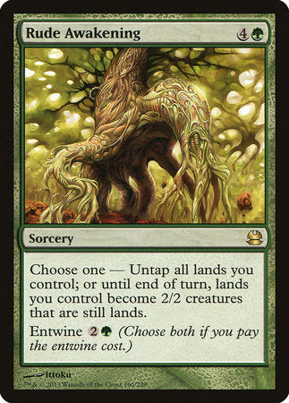 Rude Awakening [Modern Masters] | Jomio and Rueliete's Cards and Comics