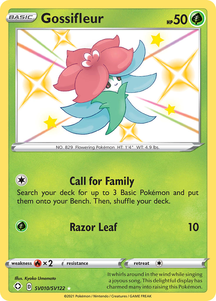 Gossifleur (SV010/SV122) [Sword & Shield: Shining Fates] | Jomio and Rueliete's Cards and Comics