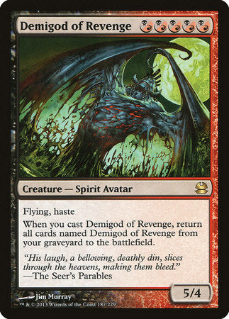 Demigod of Revenge [Modern Masters] | Jomio and Rueliete's Cards and Comics