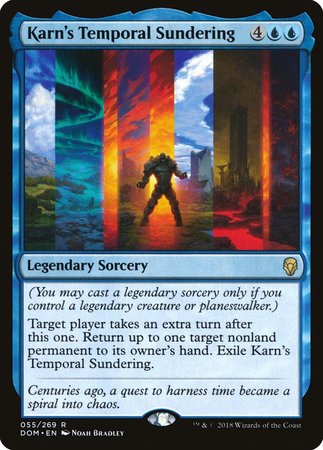 Karn's Temporal Sundering [Dominaria] | Jomio and Rueliete's Cards and Comics