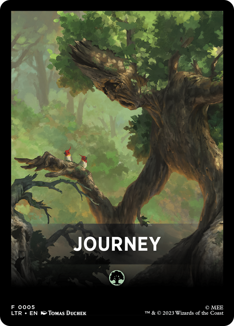 Journey Theme Card [The Lord of the Rings: Tales of Middle-Earth Tokens] | Jomio and Rueliete's Cards and Comics