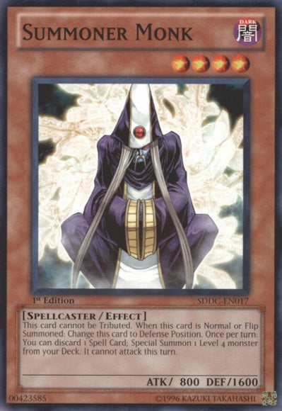 Summoner Monk [SDDC-EN017] Common | Jomio and Rueliete's Cards and Comics