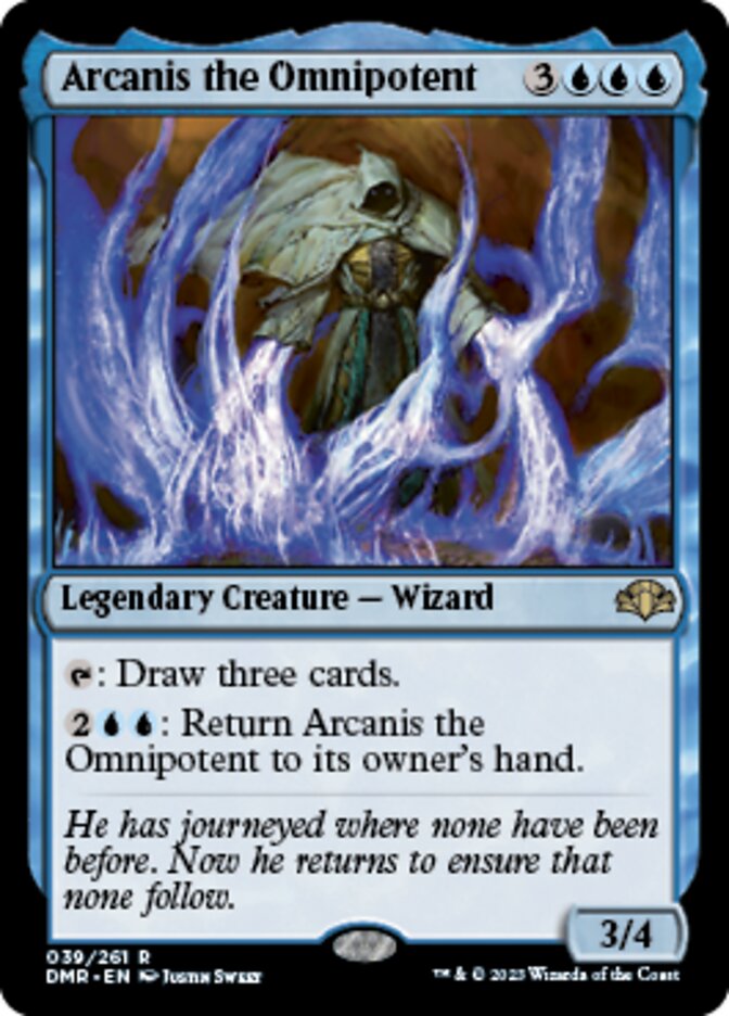 Arcanis the Omnipotent [Dominaria Remastered] | Jomio and Rueliete's Cards and Comics