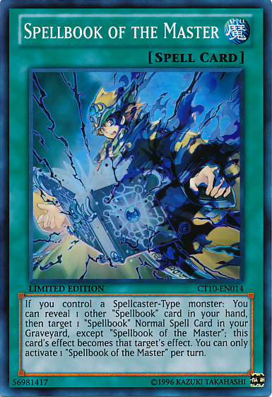 Spellbook of the Master [CT10-EN014] Super Rare | Jomio and Rueliete's Cards and Comics