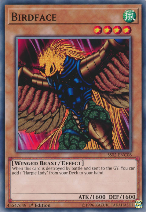 Birdface [SS02-ENC08] Common | Jomio and Rueliete's Cards and Comics