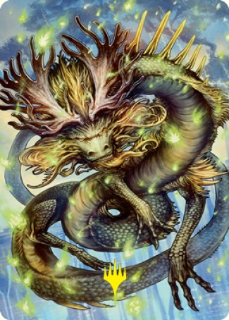 Kura, the Boundless Sky Art Card (Gold-Stamped Signature) [Kamigawa: Neon Dynasty Art Series] | Jomio and Rueliete's Cards and Comics