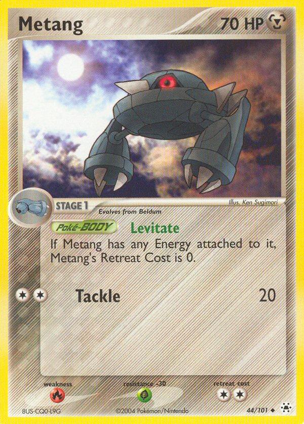 Metang (44/101) [EX: Hidden Legends] | Jomio and Rueliete's Cards and Comics