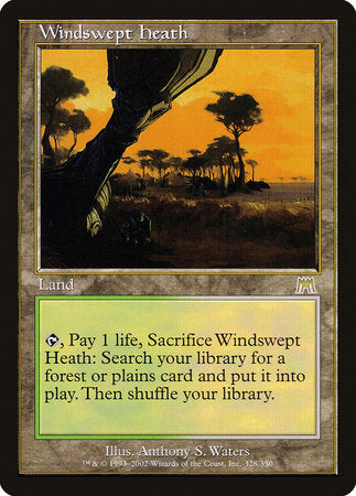 Windswept Heath [Onslaught] | Jomio and Rueliete's Cards and Comics