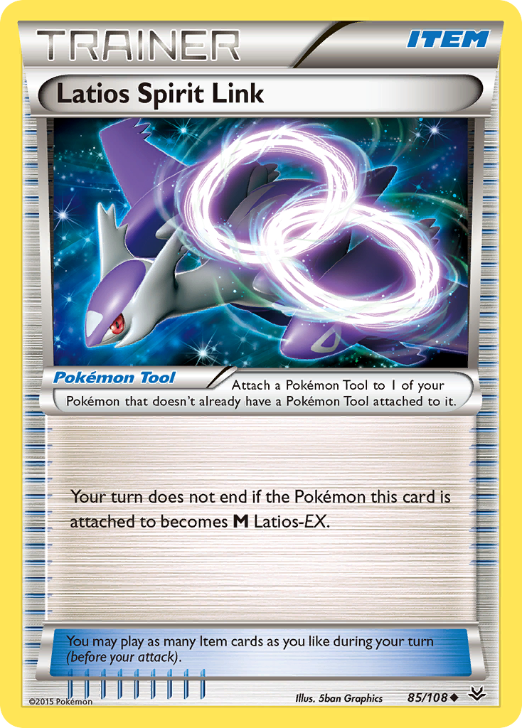 Latios Spirit Link (85/108) [XY: Roaring Skies] | Jomio and Rueliete's Cards and Comics