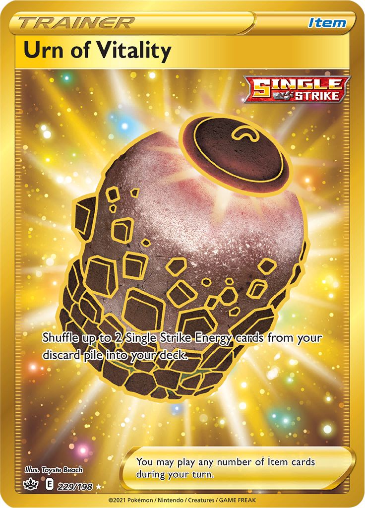 Urn of Vitality (229/198) [Sword & Shield: Chilling Reign] | Jomio and Rueliete's Cards and Comics
